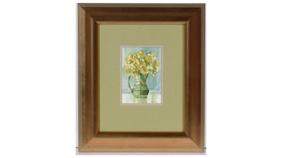 Lot 65 - Tom Dack - Spring Daffodils | watercolour