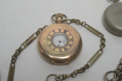 Lot 170 - A selection of pocket watches, and other items