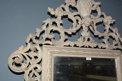 Lot 1294 - A large decorative wall mirror in the Baroque taste