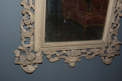 Lot 1294 - A large decorative wall mirror in the Baroque taste