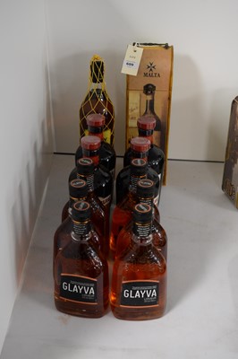 Lot 609 - A selection of Glayva, Drambuie, and other bottles.