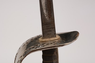 Lot 220 - A British Infantry Officer's sword