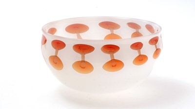 Lot 824 - Karlin Rushbrooke studio glass bowl