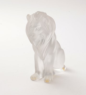 Lot 827 - Lalique 'Bamara' Lion