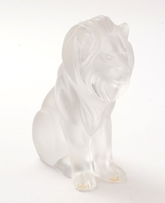 Lot 827 - Lalique 'Bamara' Lion