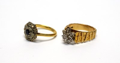 Lot 151 - Two rings, various.