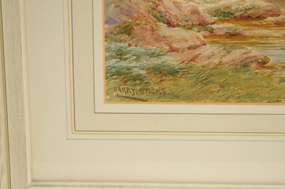 Lot 1063 - Harry Sticks - On the Dudden at Cockley Beck | watercolour
