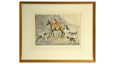 Lot 1021 - Henry Wilkinson - Master of the Hunt | limited edition etching