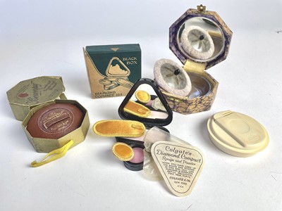 Lot 35 - Early 1920s vanity cases and powder boxes