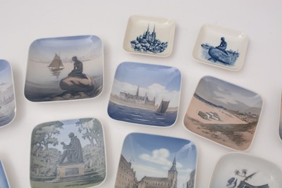 Lot 793 - Seventeen small Royal Copenhagen dishes and pin trays