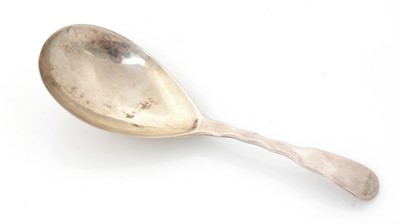 Lot 223 - ﻿A George III silver provincial caddy spoon