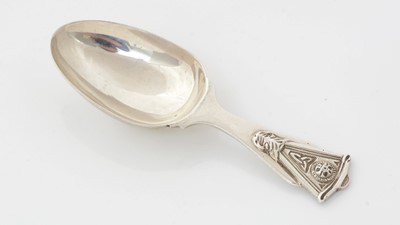 Lot 234 - A George III silver caddy spoon