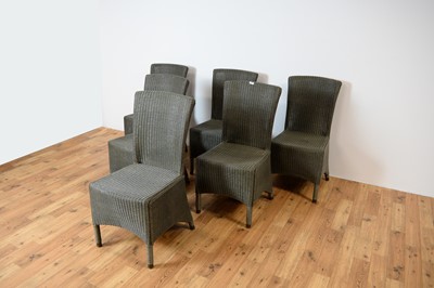 Lot 62 - A set of six 20th Century Neptune Classics Havana model Lloyd Loom dining chairs
