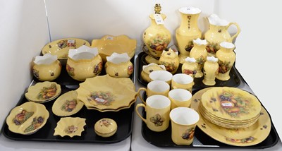 Lot 278 - A collection of Aynsley ‘Orchard Gold’ decorative ceramic wares.