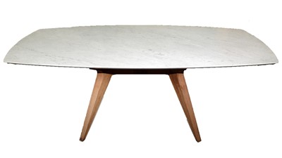 Lot 104 - Coco Wolf - Cascais - a marble topped garden dining table