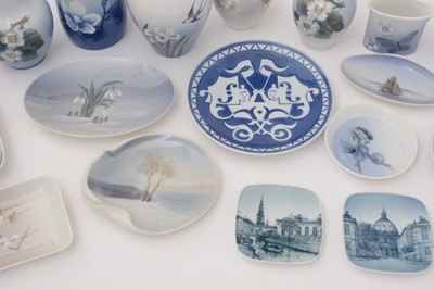 Lot 706 - A quantity of Royal Copenhagen ceramics, and others.