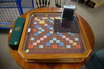 Lot 375 - The Collector’s Edition Scrabble set, by The Franklin Mint.