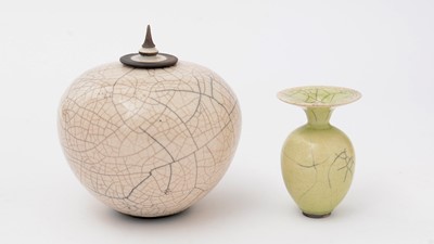 Lot 801 - Two Studio pottery vases