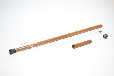 Lot 285 - A mid-20th Century drinking walking cane.