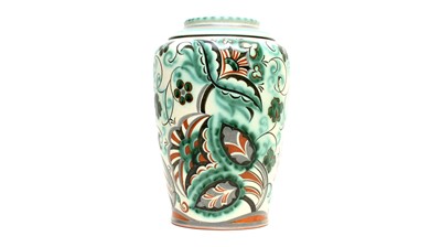 Lot 849 - Poole pottery vase