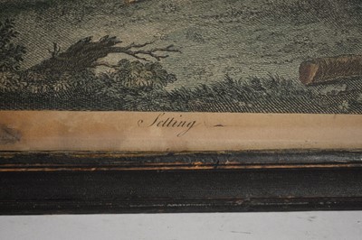 Lot 1022 - After James Seymour - Three 18th Century Sporting Scenes | hand-coloured engravings