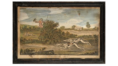 Lot 1022 - After James Seymour - Three 18th Century Sporting Scenes | hand-coloured engravings