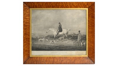Lot 1024 - After George Henry Laporte - The Brookside Harriers | engraving