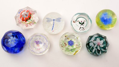 Lot 891 - A collection of Caithness Glass paperweights