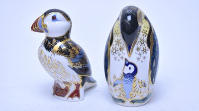 Lot 807 - Two Royal Crown Derby paperweights