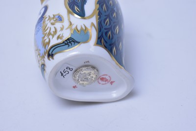 Lot 807 - Two Royal Crown Derby paperweights
