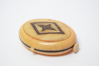 Lot 59 - Novelty powder compacts made from unconventional materials