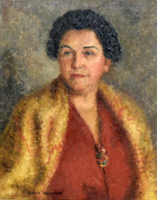 Lot 649 - Sonia Mervyn - Portrait of Lady Ropner | oil