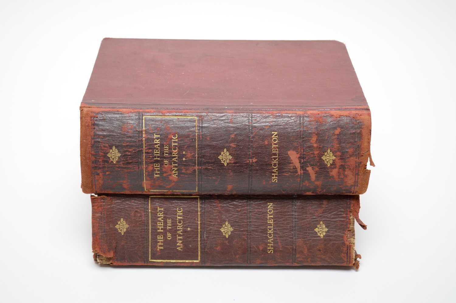 Lot 538 - Ernest Henry Shackleton, The Heart of the Antarctic, 2 vols, 1909.