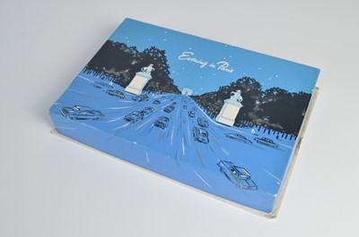Lot 180 - A 1940s "An Evening in Paris" bath set by Bourjois