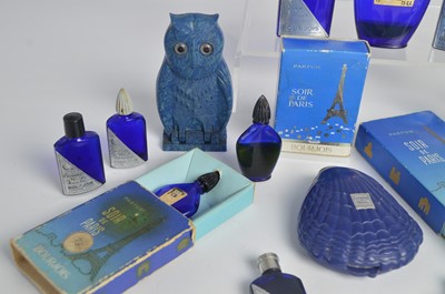 Lot 182 - A collection of 1920s and later "An Evening in Paris" by Bourjois perfume miniatures and novelties