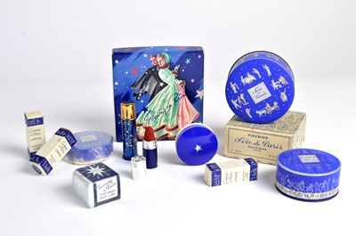 Lot 183 - A collection of  "An Evening in Paris" by Bourjois makeup and perfume