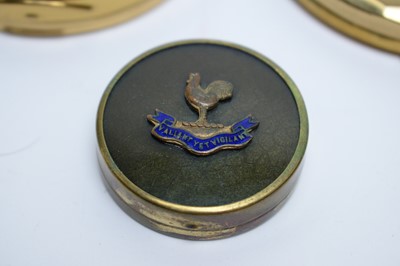 Lot 99 - A collection of inter-War and Second World War British military compacts
