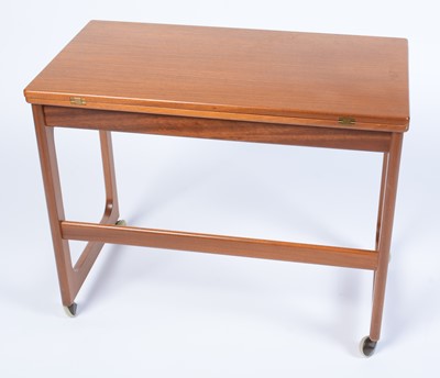 Lot 83 - A retro vintage 20th Century teak wood nest of three tables by A.H McIntosh Of Kirkaldy.