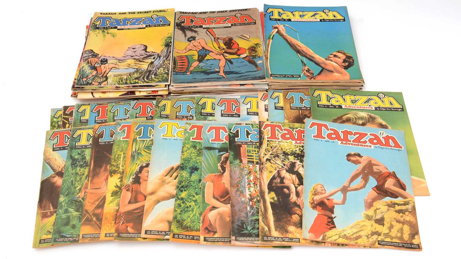 Lot 179 - Tarzan Adventures British Editions by L. Miller & Son.