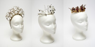 Lot 230 - Three Kathryn Russell fantasy tiaras