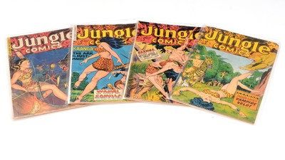 Lot 184 - Jungle Comics by Fiction House Magazines.