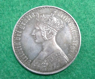 Lot 553 - The Four Faces of Queen Victoria silver crown set