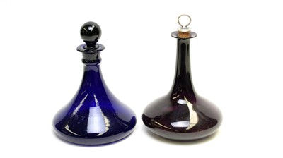 Lot 917 - Two ships decanters