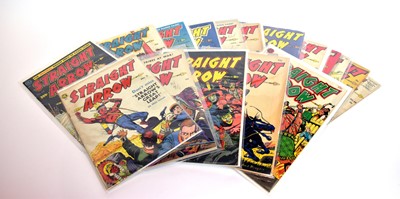 Lot 199 - Straight Arrow Comics by Magazine Enterprises Inc.