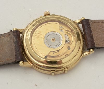 Lot 611 - Omega Constellation Chronometer: an 18ct yellow gold-cased automatic wristwatch