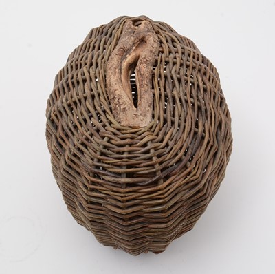 Lot 186 - Joe Hogan Willow and Ash sculptural basket