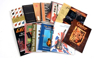 Lot 134 - Quantity of guitar, banjo books and catalogues