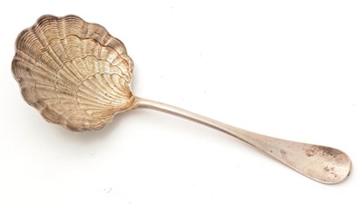 Lot 162 - A late 19th Century French silver ladle
