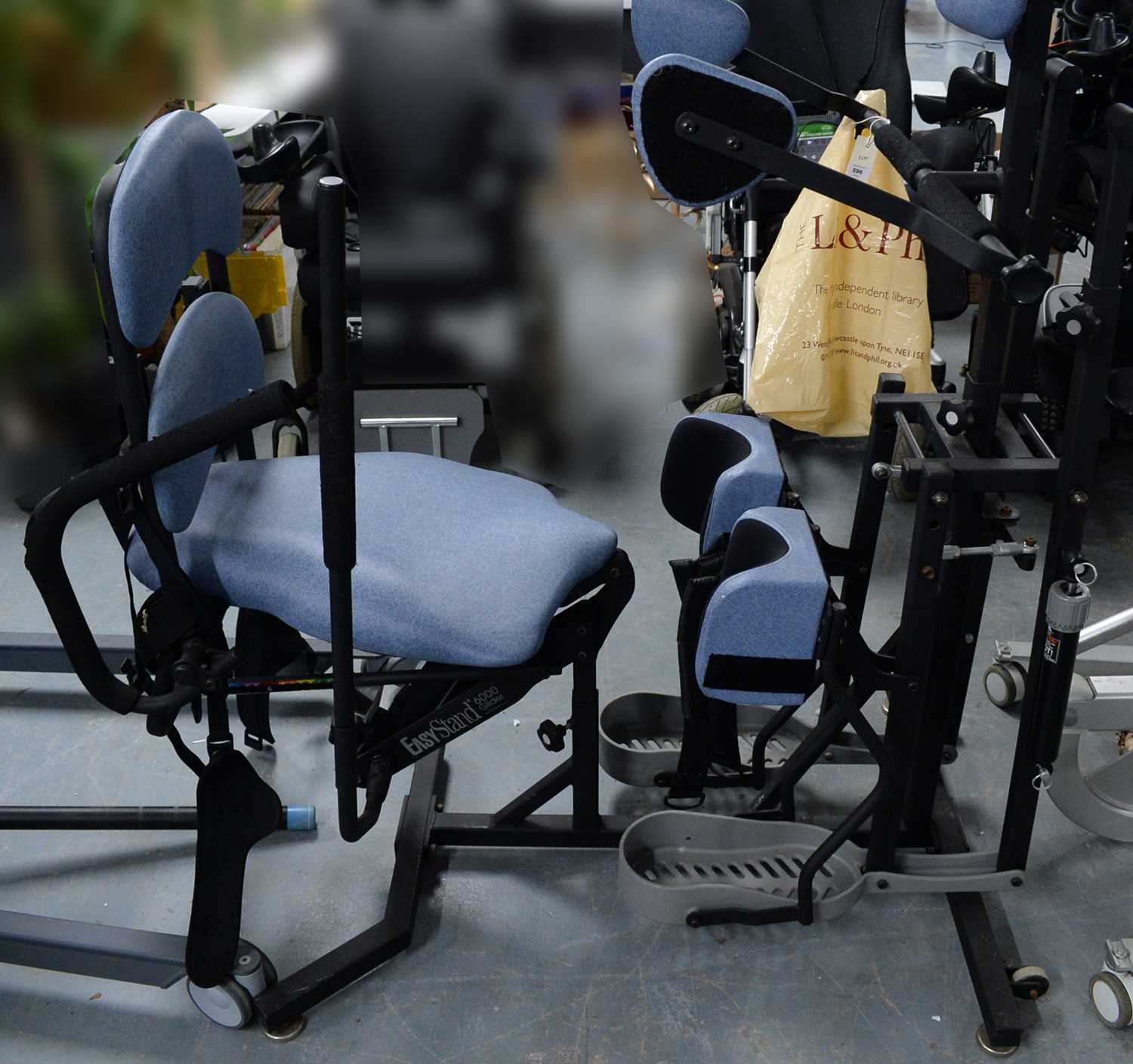 Lot 596 - An EasyStand 6000 Glider therapy exercise machine.
