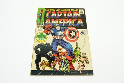 Lot 100 - Captain America, No.100 by Marvel Comics